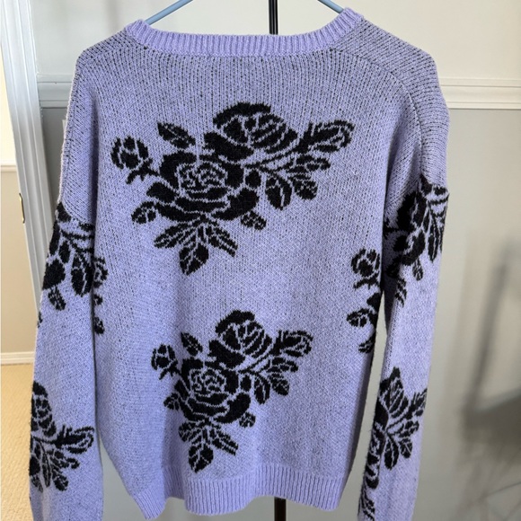 Cozy Purple Sweater - Picture 2 of 4